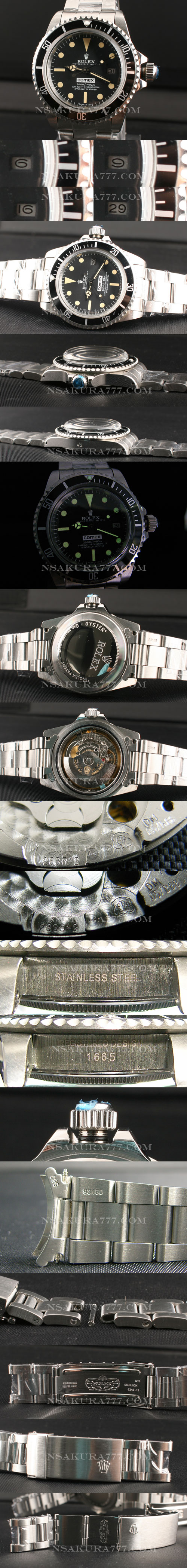 レプリカ時計ロレックス 旧コンメックス 幻のレアWネーム最新改良白2836-2搭載 - ウインドウを閉じる