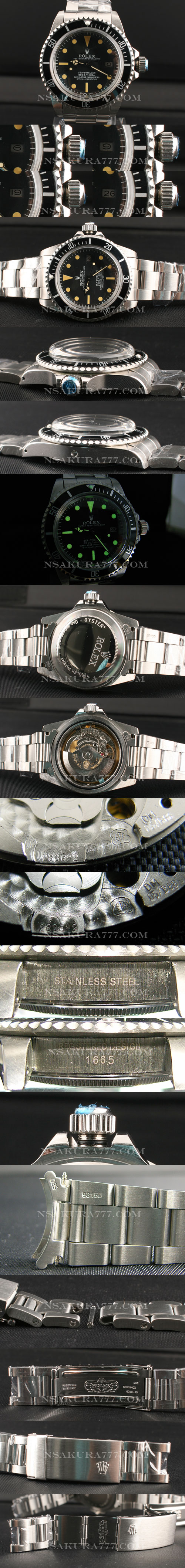 レプリカ時計ロレックス 1665シードウェラー初期モデル最新改良白2836-2搭載 - ウインドウを閉じる