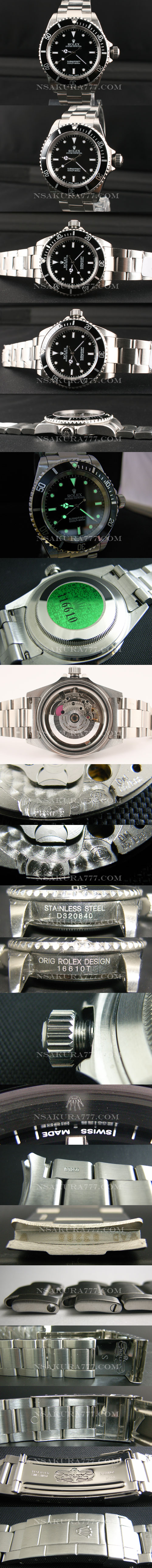 レプリカ時計ロレックス サブマリーナ ノーデイト 文字盤最新改良白2836-2搭載 - ウインドウを閉じる