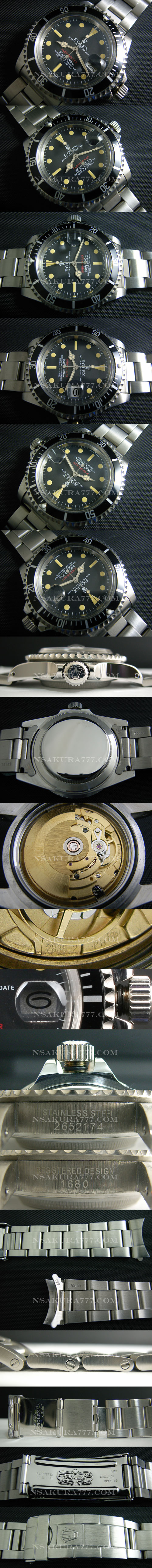 レプリカ時計ロレックス サブマリーナ 旧型サブ廉価版2836-2ムーブ搭載 - ウインドウを閉じる