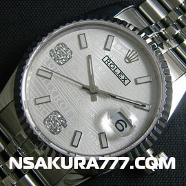 レプリカ時計ロレックスデイトジャストSwiss ETA社 2836-2 ムーブメント 28800振動 オートマティック(自動巻き)