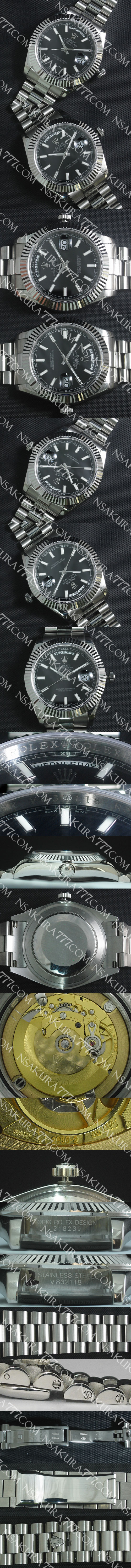 レプリカ時計ロレックス デイデイト II Swiss 2836-2 - ウインドウを閉じる