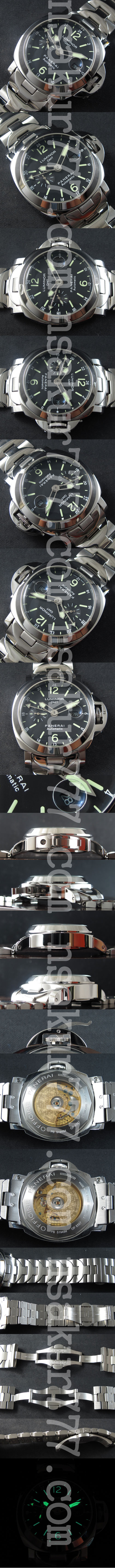 レプリカ時計パネライ ルミノール GMT PAM00297，Asian 21600振動！ - ウインドウを閉じる