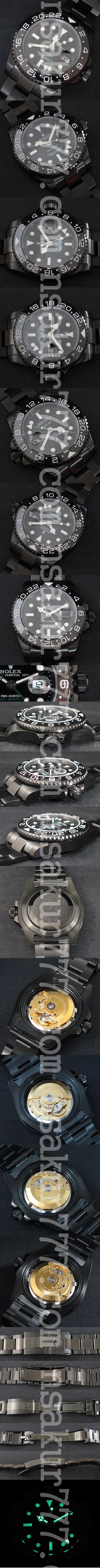 レプリカ時計ロレックス GMTマスターII プロハンター, Swiss ETA社 2836-2 ムーブメント搭載,ハイエンドモデル! - ウインドウを閉じる