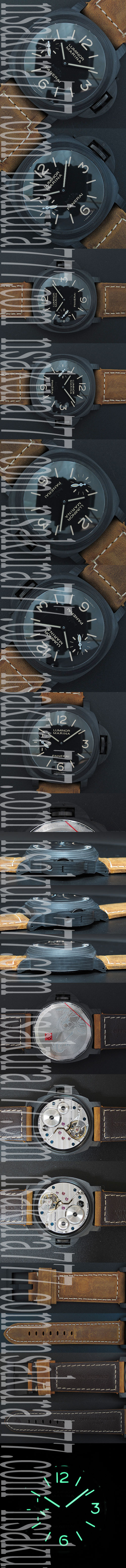 スーパーコピー時計パネライ ルミノール マリーナPAM00417 ポジド　カーボン - ウインドウを閉じる