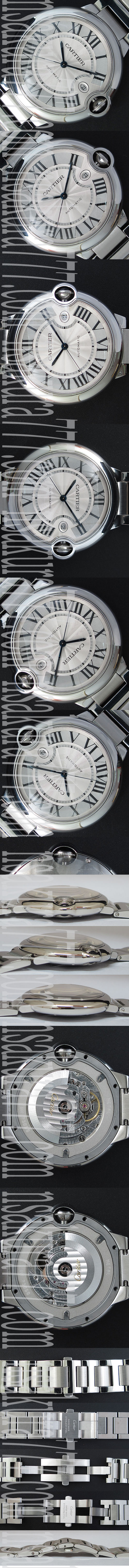 レプリカ時計カルティエ　バロンブルー 42ミリ　asain　eta ムーブメント搭載！（V6工場製品） - ウインドウを閉じる