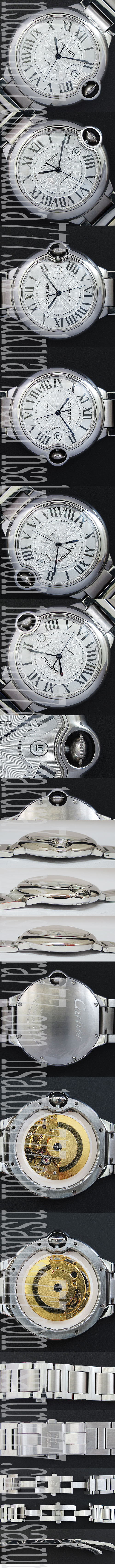 レプリカ時計カルティエ　バロンブルー 42ミリ Asain 21600振動　ムーブメント搭載 - ウインドウを閉じる