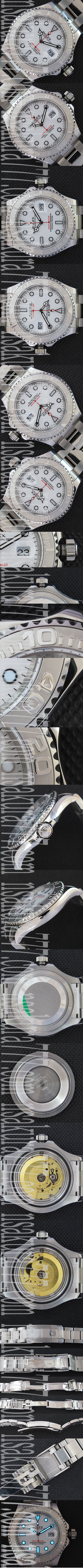 レプリカ時計ロレックス ヨットマスタ Rolex 改良型eta コーピ2836－2　ムーブメント搭載！ (JF工場) - ウインドウを閉じる
