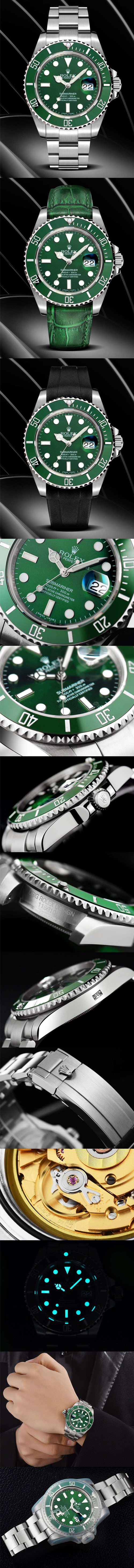 レプリカ時計ロレックス サブマリーナ Ref.116610LV Swiss ETA社2836－2搭載 （正規品と同品質） - ウインドウを閉じる
