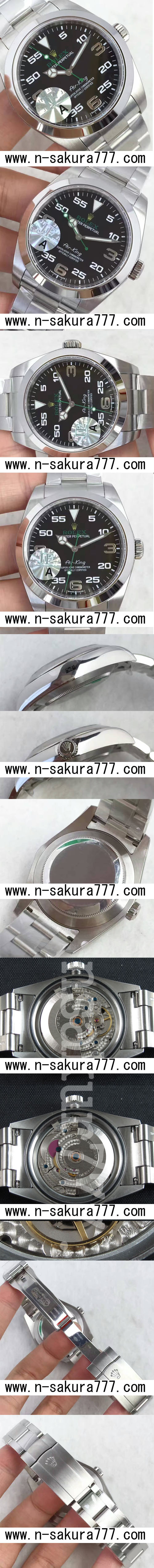 レプリカ時計ロレックスEXPLORER-Ⅰエクスブローラー 最新版 Ref.116900，Swiss ETA社2824-2 （JF工場） - ウインドウを閉じる