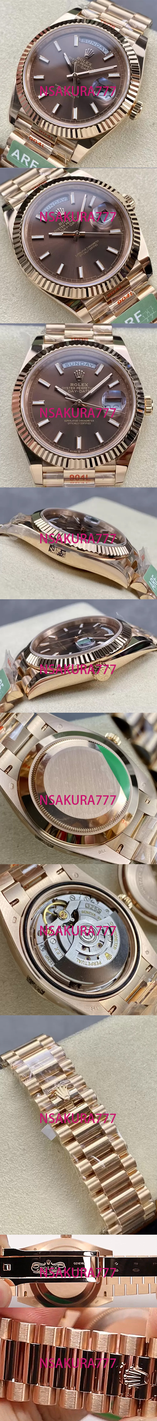 スーパーコピー時計 ロレックス デイデイト 40 m228235-0053（ ARF工場最高製品） - ウインドウを閉じる